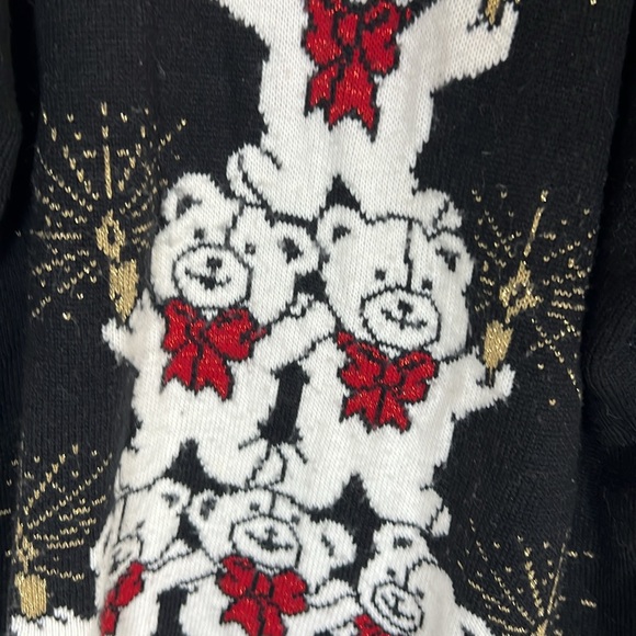 Nut Cracker Bear Christmas Sweater women’s size 24W / 3XL - Picture 2 of 5